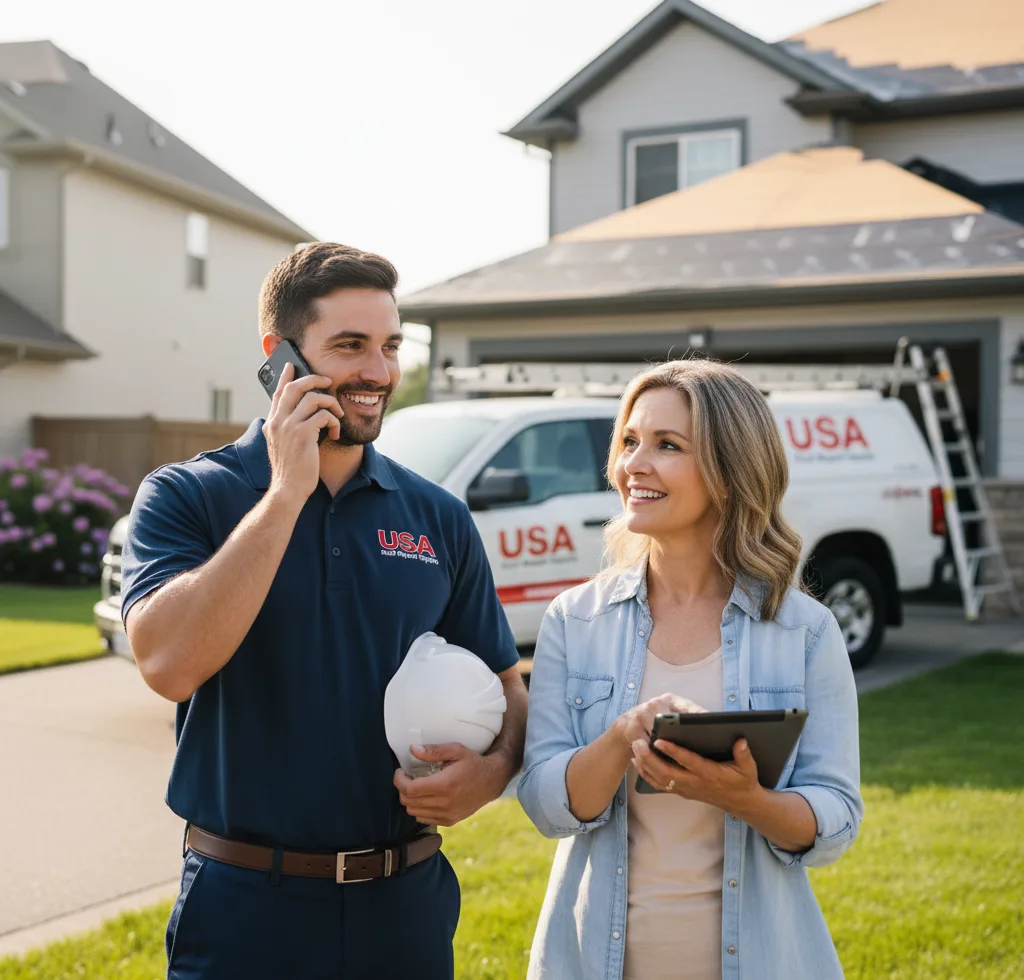 USA Roof Repair Experts customer support in Watauga